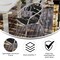 Flash Furniture Commercial Black Metal Restaurant Stack Chair TLH-017W-BK-GG - alternate 8